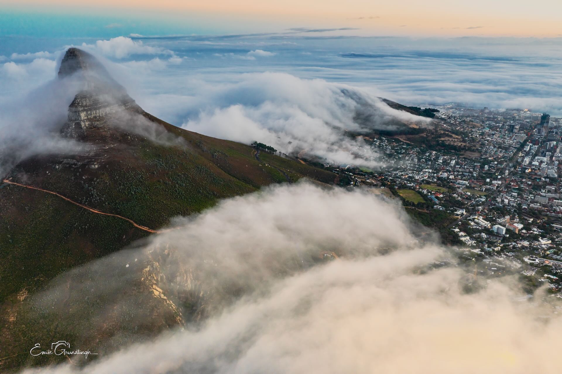 Lion's Head Above the Clouds